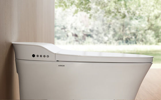 ARROW AKB1303M Modern Smart Toilet , Tankless Water Closet Floor Mounted P Trap Wc