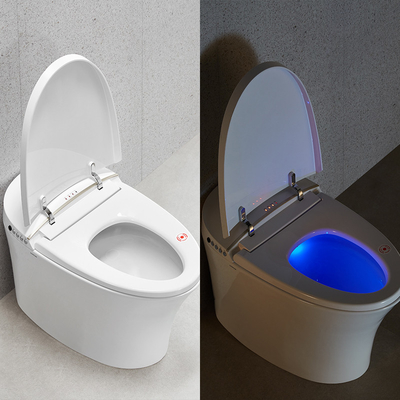 Automatic Flush One Piece Smart Toilet Seat Heating 690x410x470mm