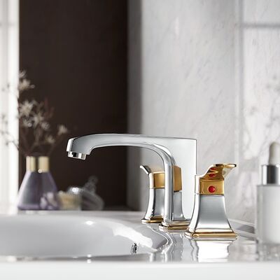 ARROW Foshan Single Handle Single Hole Bathroom Sink Faucet with Ceramic Valve Core and Gold Finish