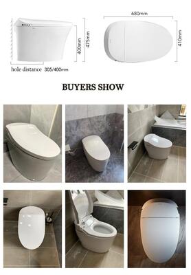 ARROW Automatic WC Smart Toilet with Siphon Jet Flushing Self-cleaning Ceramic and Buttocks Washing
