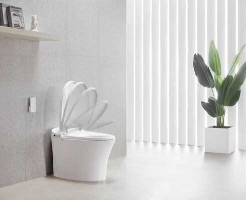 Arrow Remote Control Modern Ceramic Smart Toilet Bidet with Concealed Tank for Bathroom