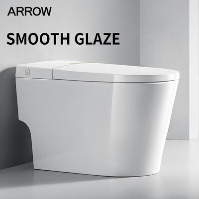 ARROW Modern Smart Toilet with Siphon Flushing Heated Seat and Remote Control Intelligent Bidet Toilet