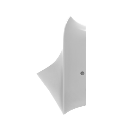Back Water Inlet Wall Hung Urinal , White Glazed Auto Flush Cistern