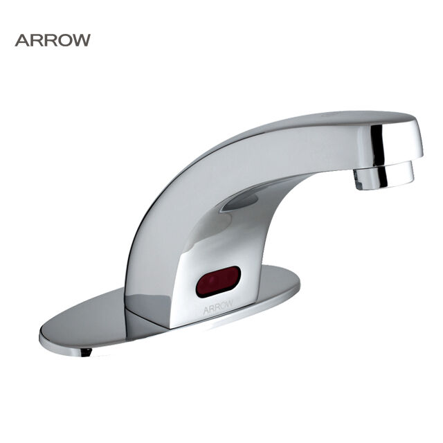 ARROW Modern Infrared Sensor Faucet with Ceramic Valve Core Deck Mounted Single Hole for Hotels and Public Spaces