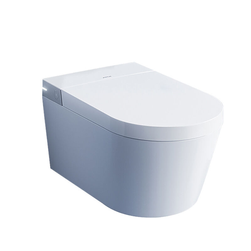 ARROW Luxury Wall Hung Smart Toilet with Heated Seat Remote Control and Self-cleaning Glaze